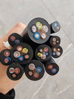 Cable de Alimentación de Cobre Flexible con Aislamiento y Revestimiento de Goma de Alta Resistencia YC, 450/750V, 2-5 Núcleos, 1.0-150 mm²