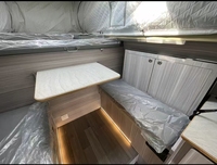 Camping-car moderne léger 4x4 tout-terrain standard australien, mini-caravane amovible pour pick-up, tente de toit pour camping en plein air