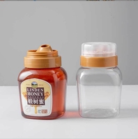 Bouteille de miel en plastique reflux bouteille de miel flacon en plastique flacon de sirop pâte de poire pot de pâte de nèfle