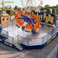Manège Flying Turntable pour 16 passagers, manège à sensations fortes pour foire et fête foraine