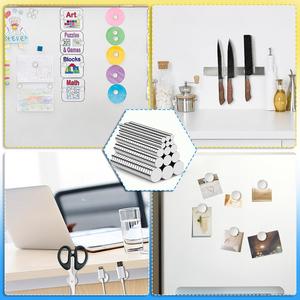 공장 도매 D2 D3 D4 D5 D6 D8 D10 N52 강력한 소형 원형 디스크 네오디뮴 자석 - Product Image 5