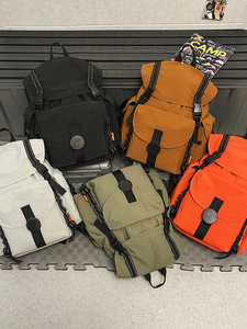 Large Capacity Eco-Friendly Polyester Laptop <b>Backpack</b> Outdoor Casual Zipper Closure Light Weight Waterproof Foldable Durable - Product Image 4