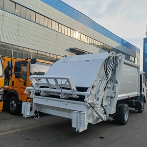 Camión de Transporte de Basura con Motor Diésel 4x2 Manual, Nuevo, con Caja Compactadora de 8 CBM, Emisión Euro 4 para Eliminación de Residuos Sólidos - Product Image 3