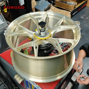 JOVA Jantes en aluminium forgées couleur or clair personnalisées 20x10 Jante 5x110 4 pièces neuves Multi-rayons Rétrofit/Mise à niveau - Product Image 2