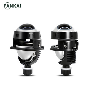 ไฟหน้า LED FANKAI ขนาด 2.5 นิ้ว 12V 45W H4 เลนส์โปรเจคเตอร์แบบลำแสงคู่ สำหรับดัดแปลงอัพเกรดรถยนต์ - Product Image 1