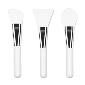 Pinceau applicateur de masque facial en silicone à manche en bois avec logo personnalisé - Product Image 1