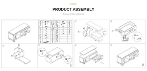 Piccolo <span class=keywords><strong>salotto</strong></span> Set di mobili <span class=keywords><strong>in</strong></span> <span class=keywords><strong>legno</strong></span> Base <span class=keywords><strong>in</strong></span> <span class=keywords><strong>vetro</strong></span> tavolino <span class=keywords><strong>da</strong></span> caffè incluso Made <span class=keywords><strong>in</strong></span> China - Product Image 6
