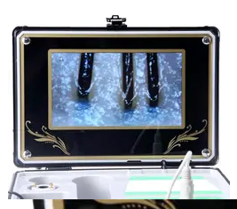 Analyseur professionnel de cheveux de peau avec l'écran de 9 pouces pour la machine de soins de la peau prête à expédier - Product Image 2