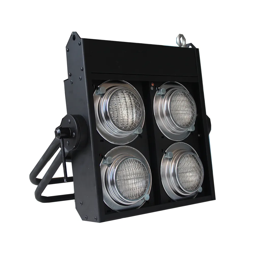 Professional Dmx Stage Blinder Light 4x100w Four Eye Blinders For Outdoor Concert Musical Stage Lighting