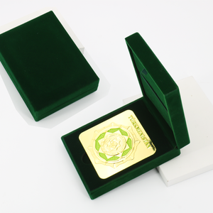 Caja de Medallas Personalizada al por Mayor, Caja de Presentación de Medallas y Monedas, Caja de Terciopelo para Colección - Product Image 2
