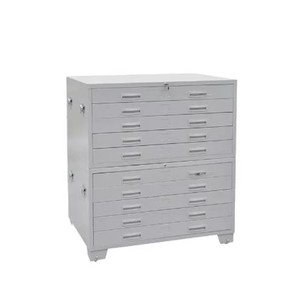 Metal Filing Map <b>Drawer</b> Cabinet Steel Lockable Storage Steel Flat Industrial <b>Office</b> Furniture <b>Unit</b> for Commercial Use - Product Image 1