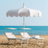 HH Mobilier de jardin Parapluie Restaurant Piscine Personnalisé Café Extérieur Parasol Plage Décalage Patio Gland Soleil Parapluie Pagode Parapluie