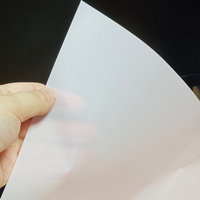Papier cadeau blanc recyclé personnalisé, papier de soie non couché pour emballer des chaussures, des chemises