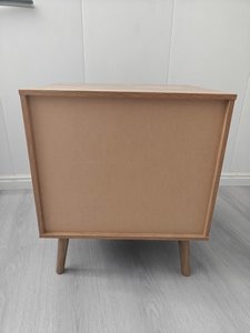 Comodino moderno MDF comodino in Rattan con cassetto camera da letto fine tavolo comodino comodino comodino comodino comodino - Product Image 2