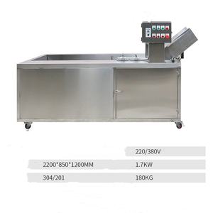 Máquina de lavado de frutas y verduras a gran escala con ciclo de ozono y componente central de motor - Product Image 5