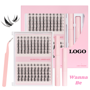 ขนตาปลอมแบบช่อธรรมชาติ สำหรับต่อขนตาเอง สไตล์มังงะ แบบแยกช่อ - Product Image 1