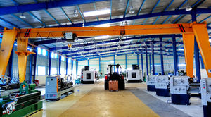 Pont roulant à poutre simple européen personnalisable avec télécommande |   Capacité de 1 à 100 tonnes pour entrepôt et construction - Product Image 3