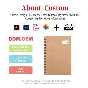 Hot Sale Stationery Cheap A5 Customized Print <b>Journal</b> Agenda Spiral Bound School Student Notebook - Product Image 3