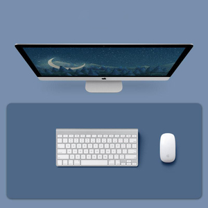 Milieuvriendelijk Natuurlijk Pu-Leer Dubbelzijdig Verlengd Gaming Grote Muismat Op Maat Gemaakte Kantoorcomputermat - Product Image 1