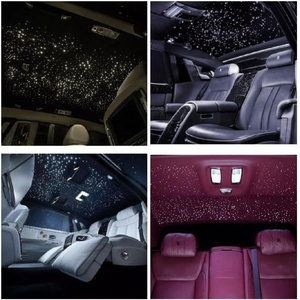 6w dc12v sorgente luminosa ad alta illuminazione + 300 <span class=keywords><strong>stelle</strong></span> del cielo in plastica fascio di fibra ottica per auto led luci in fibra ottica - Product Image 6