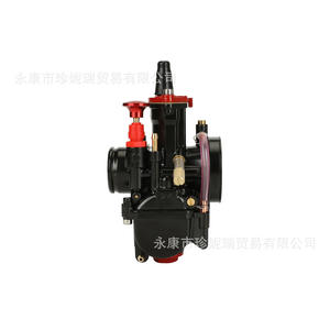 Carburador Zhennerui Pwk24 de 24 mm, Pieza de Repuesto para Sistema de Combustible de Motocicleta de Aluminio, con Manguera, Compatible con el Compartimento del Motor - Product Image 3