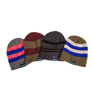 Casque-<span class=keywords><strong>Bonnet</strong></span> Sans Fil Intelligent <span class=keywords><strong>avec</strong></span> Haut-Parleur Intégré, Chapeau de Sport Musical d'Hiver pour Téléphone Portable - Product Image 2