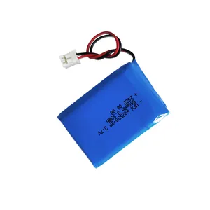 بطارية ليثيوم أيون من المصنع مباشرة UFX 602530-2P 900mAh 3.7V مع PCM وموصل يدعم ODM و OEM