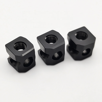 Fourniture directe d'usine à faible quantité minimale de commande POM ABS PA PEEK PP CNC usinage forage pièce tournée