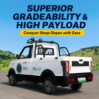Camionnette utilitaire électrique hybride 4x4 2026 à double carburant pour la ferme