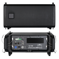 LA108-A Altavoz Profesional Activo de Línea de 8 Pulgadas, Sistema de Sonido con Altavoz de Neodimio de 1000W