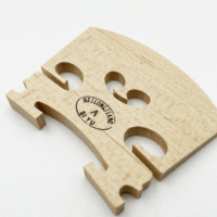Set de Accesorios para Violín: Captador de Audio de 2.5mm, Varilla de Captación, Puente Inferior de Arce, Perilla de Volumen y Tapa Negra para Violín