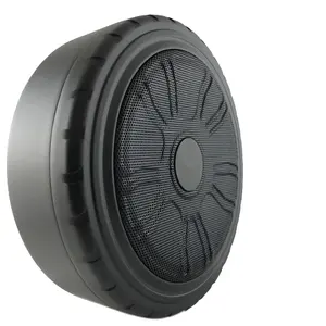 Alto-falante ultra fino 8 ", alto-falante com subwoofer ativo para carro, amplificador de áudio e som automático para carro