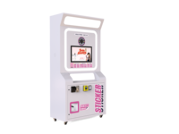 Autocollant DOLA robuste en acier inoxydable pour borne photo tactile multi-appareils (smartphones/iPad/appareil photo)