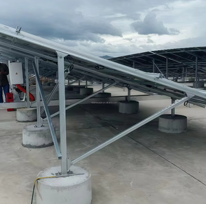 Solar Ground Mount <b>Racking</b> <b>System</b> Solar Carport Mounting Structure Aluminum Ground Bracket Wind Load 60m/s Snow Load 1.4KN/m - Product Image 2