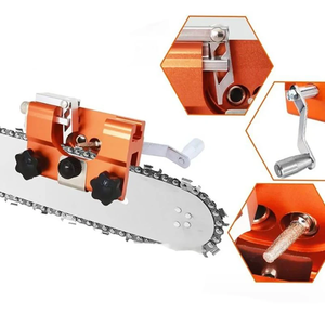 Affûteur de chaîne de tronçonneuse manuel portable en alliage d'aluminium, outil de meulage pour lames de tronçonneuse - Product Image 1
