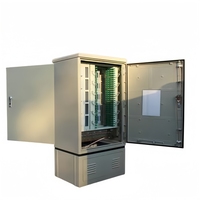 Armadio di Distribuzione FTTH per Esterni con 576 Core in Fibra Ottica SMC e Adattatore SC