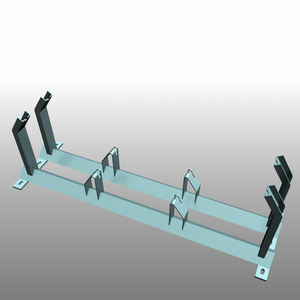 Vành đai băng tải thép <span class=keywords><strong>idler</strong></span> tác động máng mang trở lại con lăn idlers cho ngành công nghiệp KHAI THÁC MỎ - Product Image 4