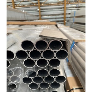 Aluminio 6060 T5 Tubo Tondo Estruso Grezzo Dimensioni 6x1-150x3mm Lunghezza 6000 mm Ideale Per Uso Con Finitura Lucidata - Product Image 2