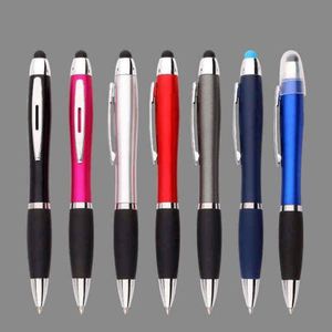 ปากกาลูกลื่นพร้อมไฟ LED คุณภาพสูง หน้าจอสัมผัส ลายเลเซอร์  ของขวัญส่งเสริมการขายแบบกำหนดเองได้ - Product Image 5