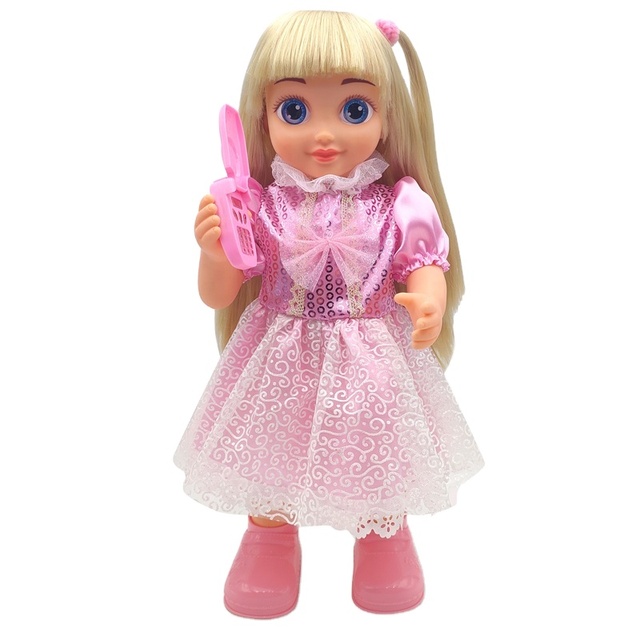 18 Inch Battery Operated Doll Electric Rubber Walking Dolls With Singing Electric Doll for Girls