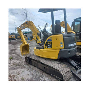 Machine de construction de bâtiments Excavatrice sur chenilles hydraulique PC40mr-2 de 4 tonnes Komatsuu d'occasion de haute qualité à vendre - Product Image 6