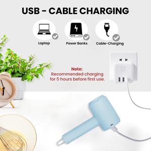 <span class=keywords><strong>Mini</strong></span> <span class=keywords><strong>mélangeur</strong></span> de pâte électrique portable <span class=keywords><strong>Kitchenaid</strong></span> rechargeable par USB pour hôtel domestique ou usage extérieur - Product Image 4