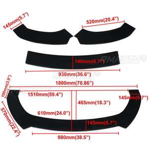 Lèvre de pare-chocs avant universelle pour BMW E90 E91 E92 E93 E80 E81 E82 E87 G28 G30 G38 F30 F80 F32 F82 - Product Image 6