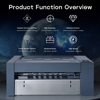Máquina de Corte Digital A3+ de 1800 mm/s, Máquina de Corte de Adhesivos y Etiquetas, Cortadora de Adhesivos con Alimentador Automático
