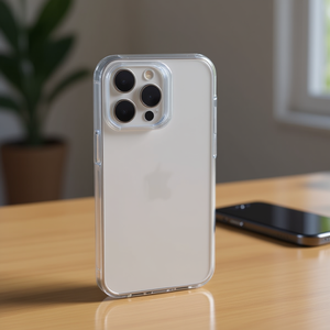 Custodia trasparente lucida antiurto DAM per iPhone 16 Max - Product Image 3