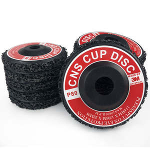 3M <span class=keywords><strong>Scotch</strong></span> Brite Clean and Strip XT Pro Disc Disques non tissés noirs de 4 pouces - Product Image 3