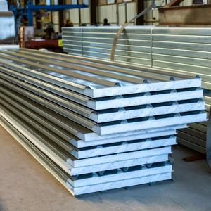 Panneau sandwich léger en mousse EPS, panneau mural en acier ondulé, <span class=keywords><strong>isolation</strong></span> thermique, <span class=keywords><strong>isolation</strong></span> acoustique, <span class=keywords><strong>prix</strong></span> du panneau sandwich - Product Image 4