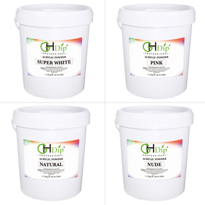 Nhà Máy Bán buôn 36 màu sắc trong kho 25lbs Nail tự nhiên trắng hồng rõ ràng Acrylic bột số lượng lớn - Product Image 1