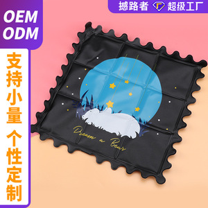 Nueva almohadilla de gel refrescante con diseño de dibujos animados para el verano, para estudiantes, cojín de cristal de hielo refrescante para coches, almohadilla de gel para mascotas y perros. - Product Image 4