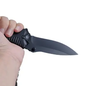 Открытый алюминиевая ручка Портативный Новый нож Кемпинг Складной нож